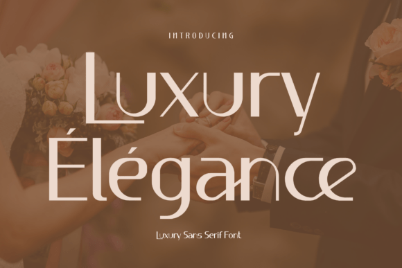 Luxury Élégance: A Premium Sans Serif Font for Makers